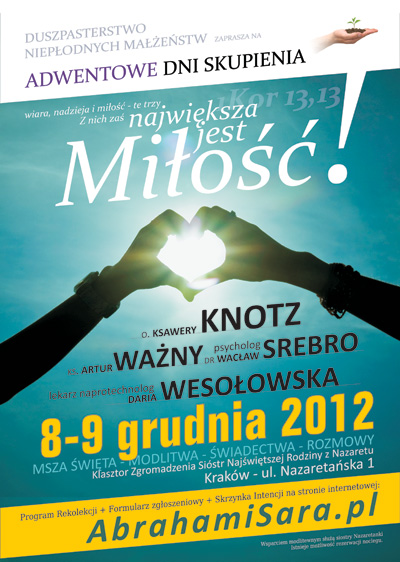 rekolekcje adwentowe 2012 Kraków